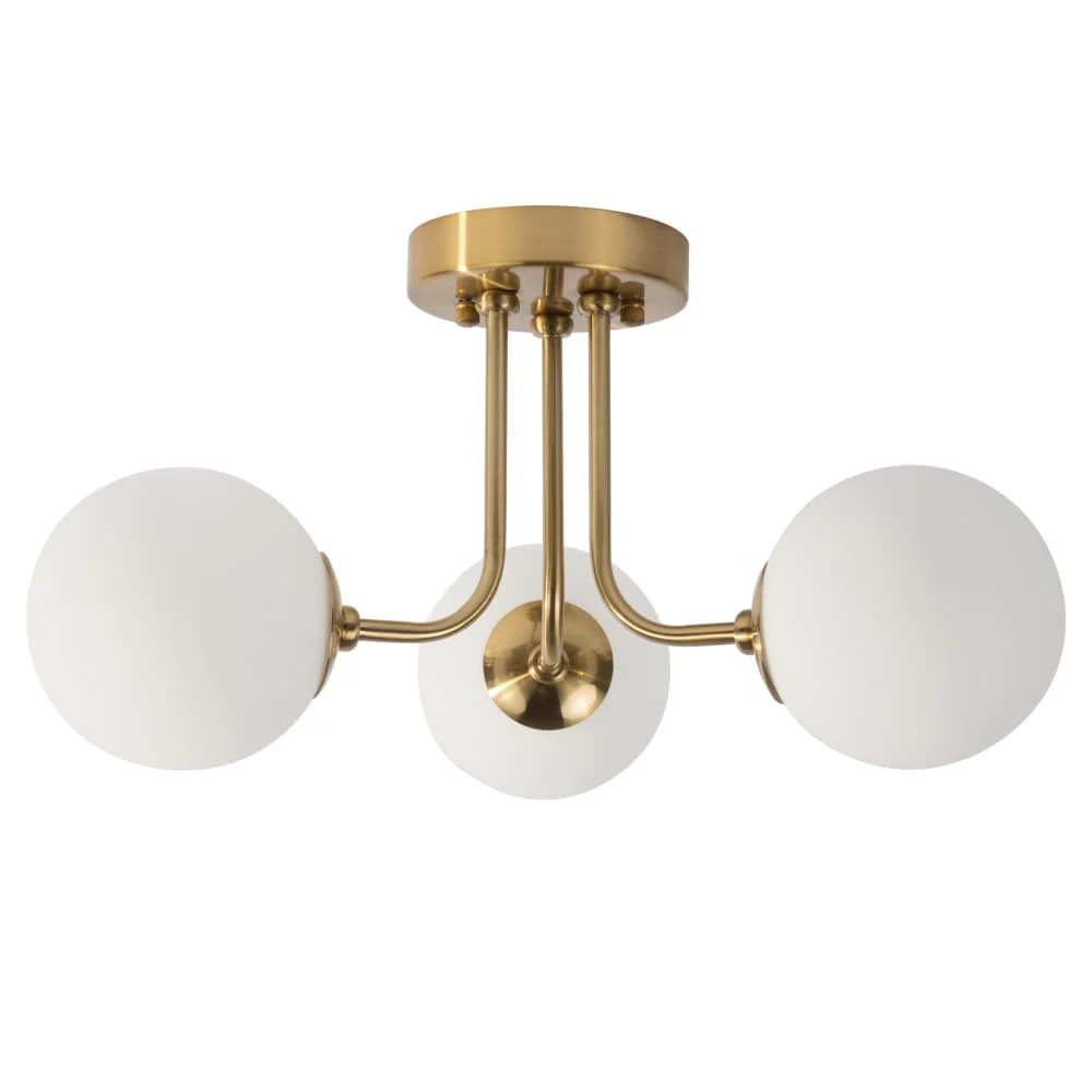 Retro Multi Heads Glass Balls Ceiling Light - Image 19
