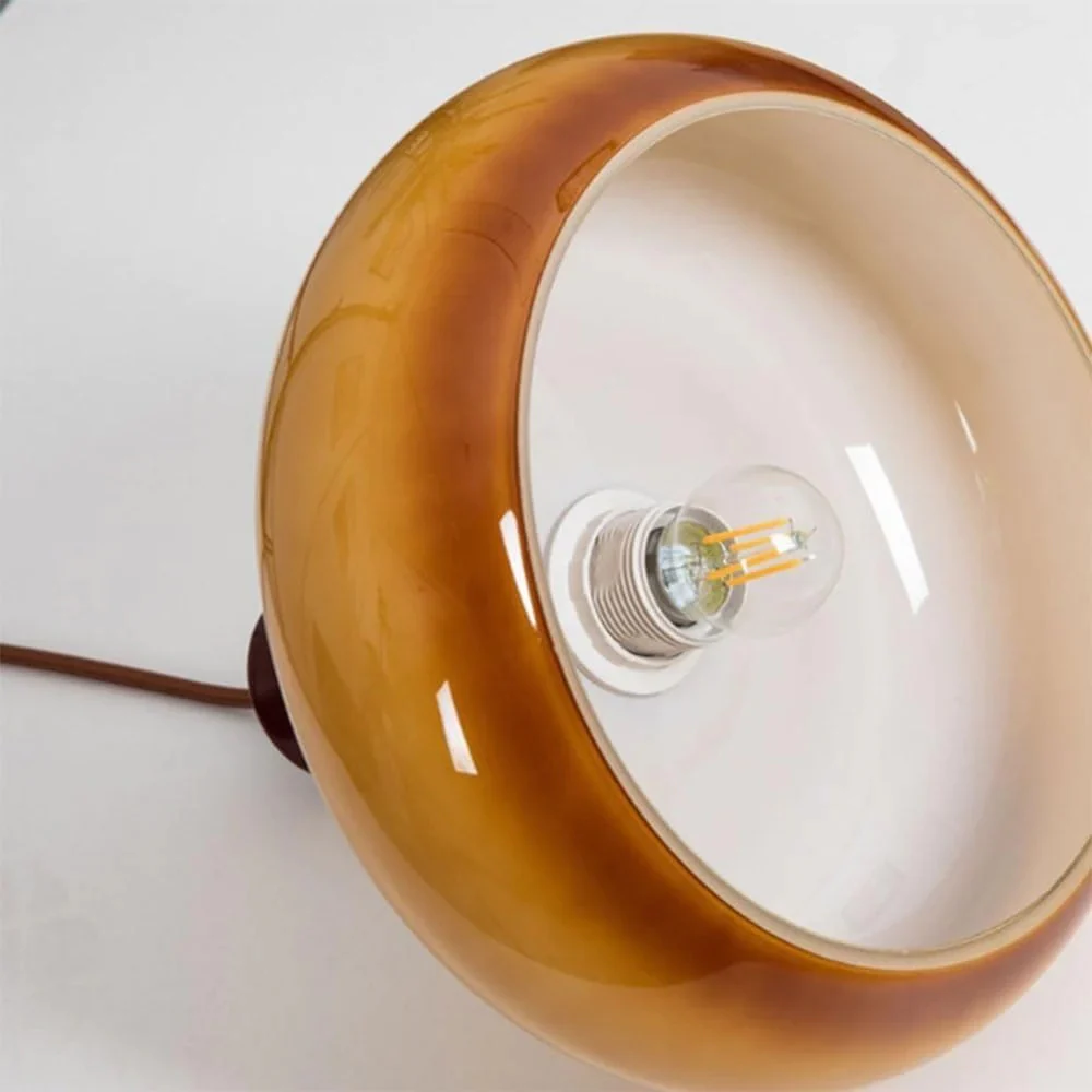 Wooden Yellow Dome Pendant Light for Kitchen Islands - Image 8