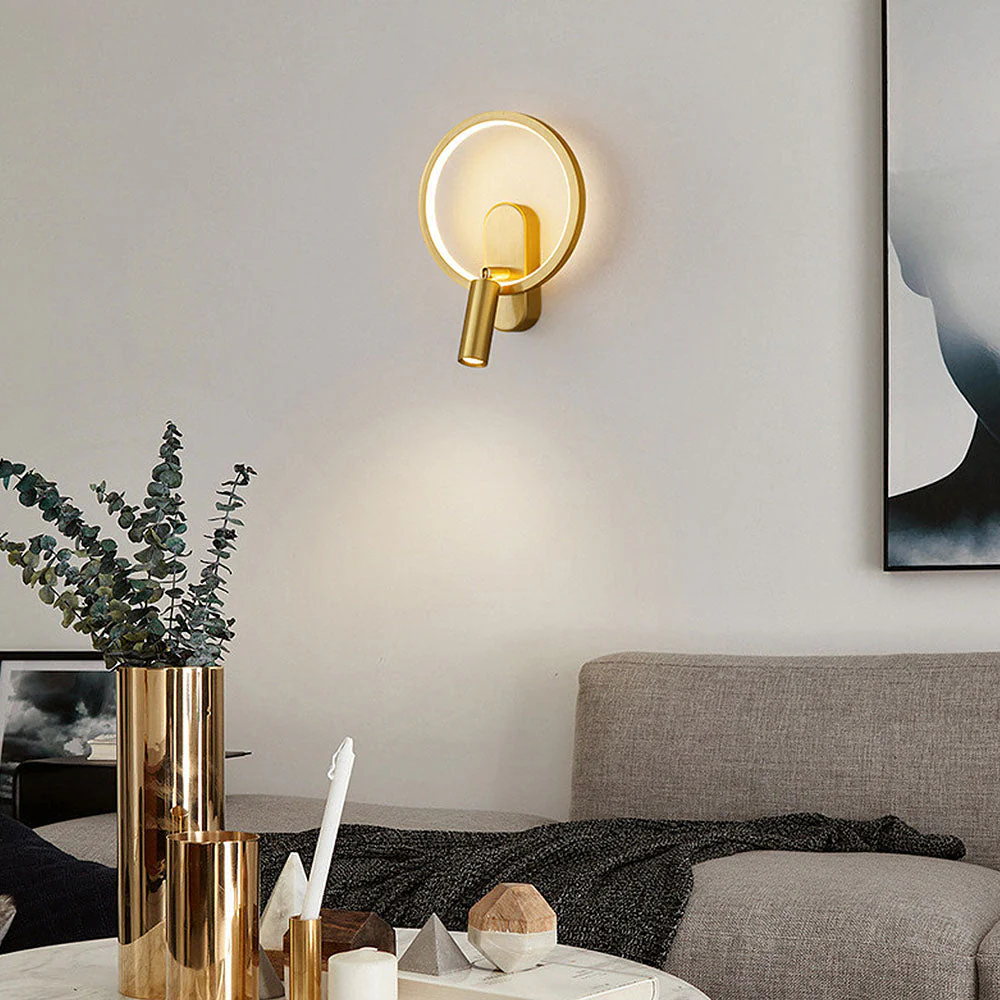 Rotatable Metal Mini LED Wall Sconces