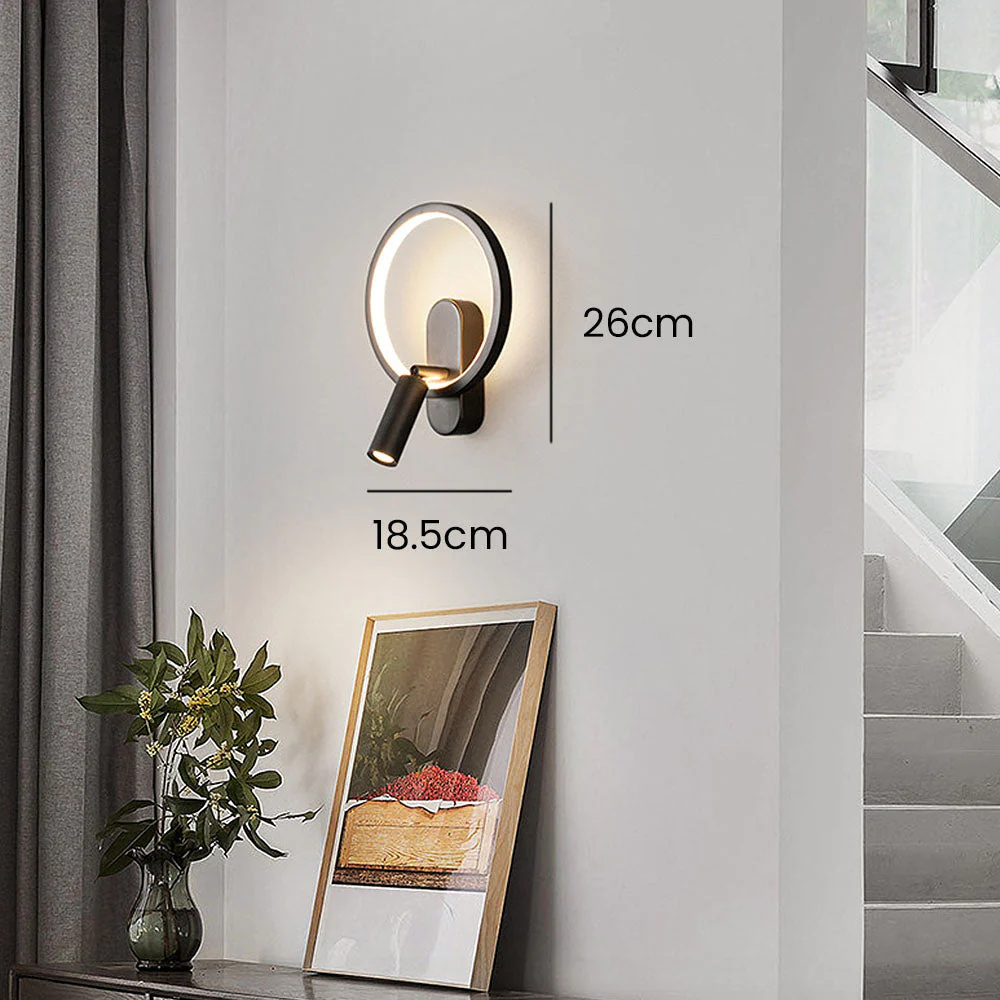 Rotatable Metal Mini LED Wall Sconces - Image 6