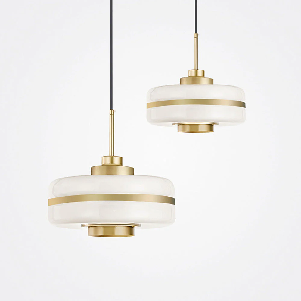 Scandinavian Elegance Glass Pendant Light - Image 7