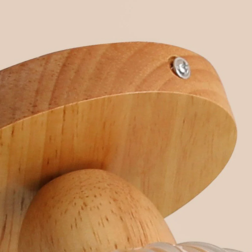 Scandinavian Glass Shaded Semi Flush Ceiling Light - Image 11