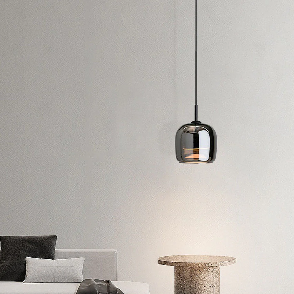 Scandinavian Mini Glass Pendant Lights - Image 6