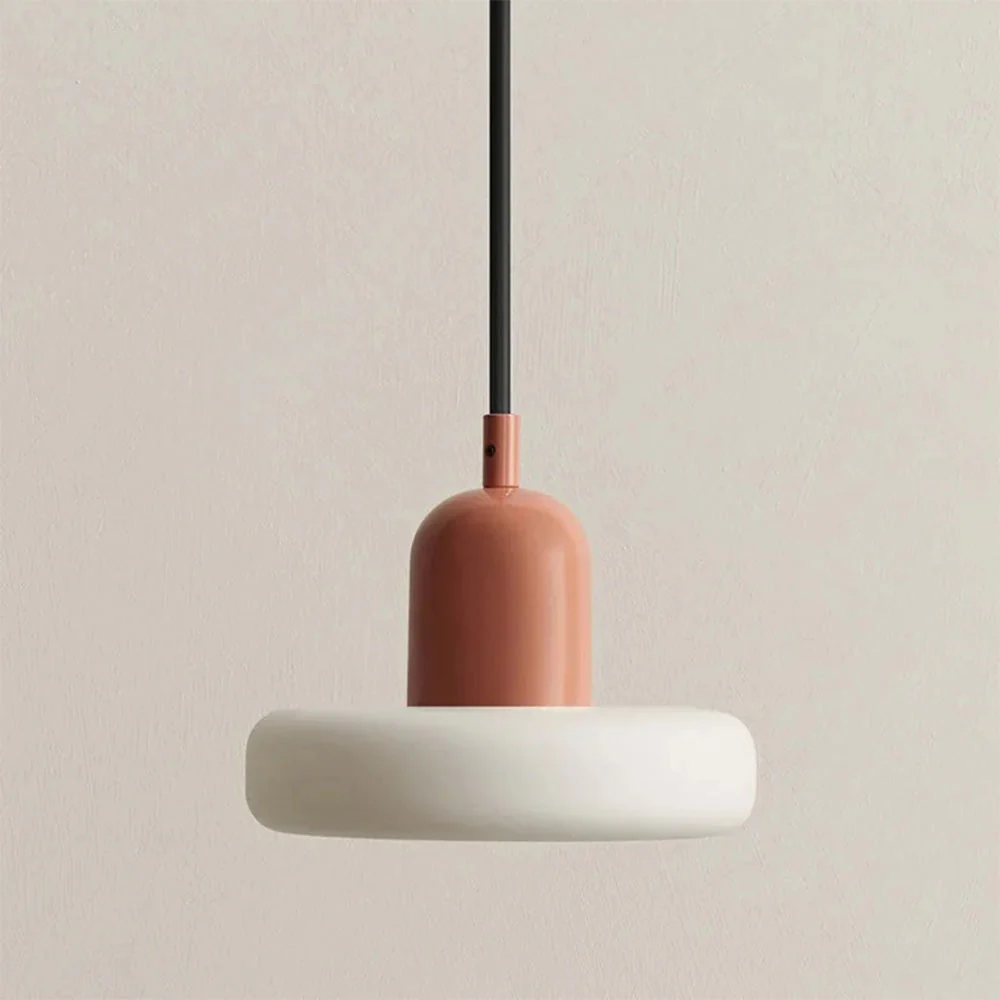 Scandinavian Simple Morandi Pendant Lamp - Image 6