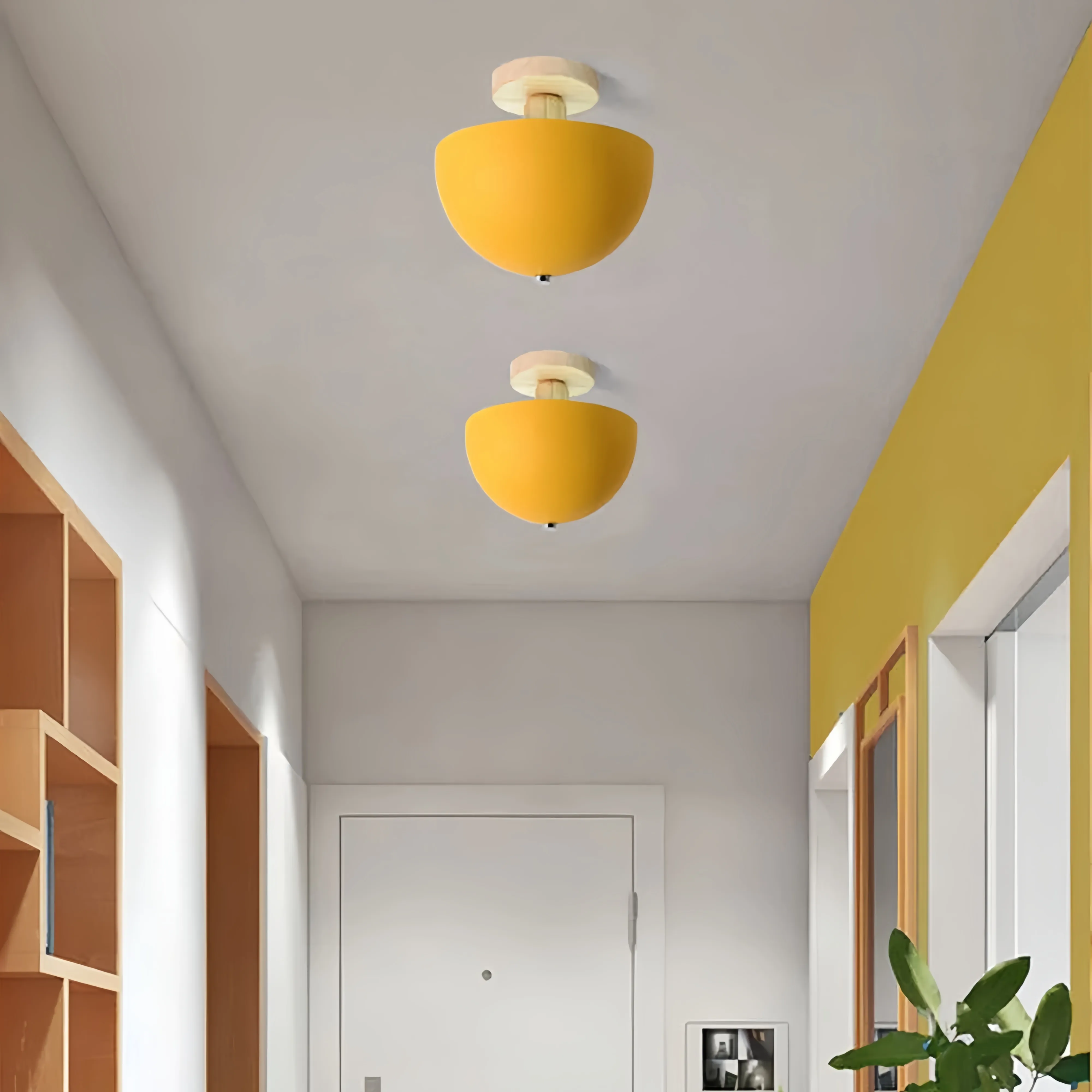 Scandinavian Simple Round Ceiling Light - Image 13