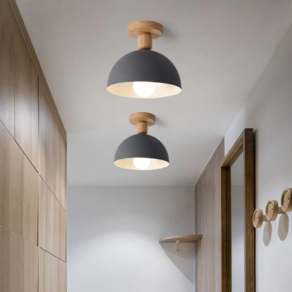 Scandinavian Simple Round Ceiling Light - Image 7
