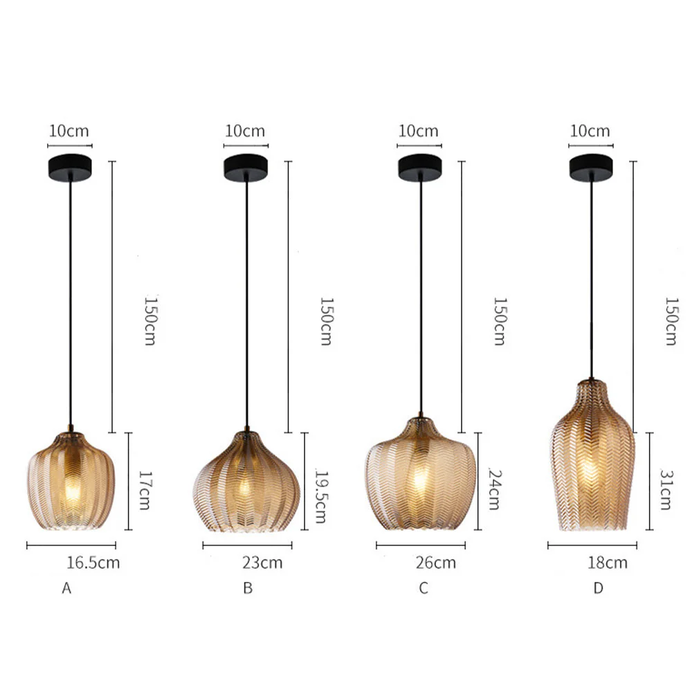 Scandinavian Single Head Hanging Pendant Light - Image 11