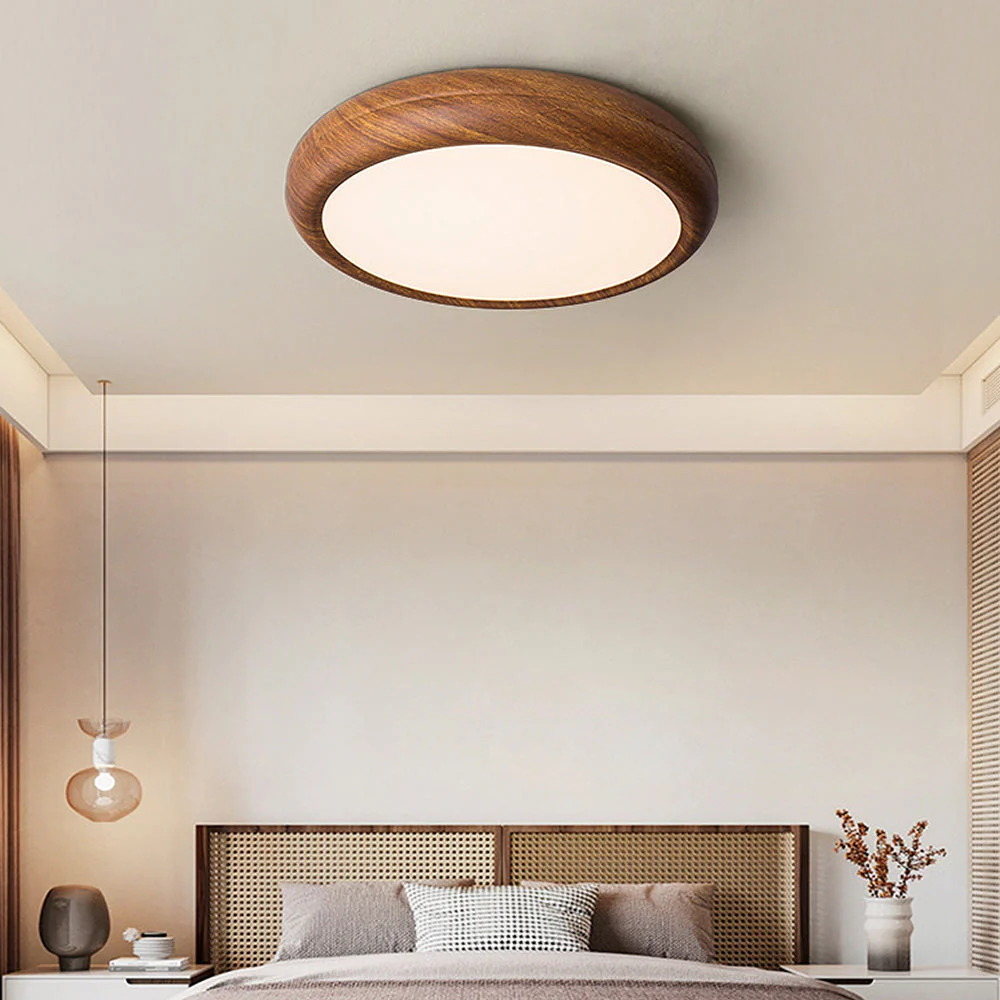 Scandinavian LED Round Ceiling Lamp - Image 2