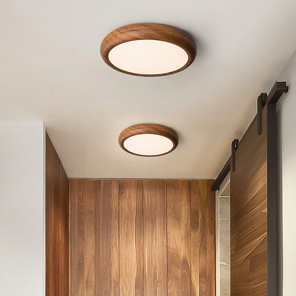 Scandinavian LED Round Ceiling Lamp - Image 5