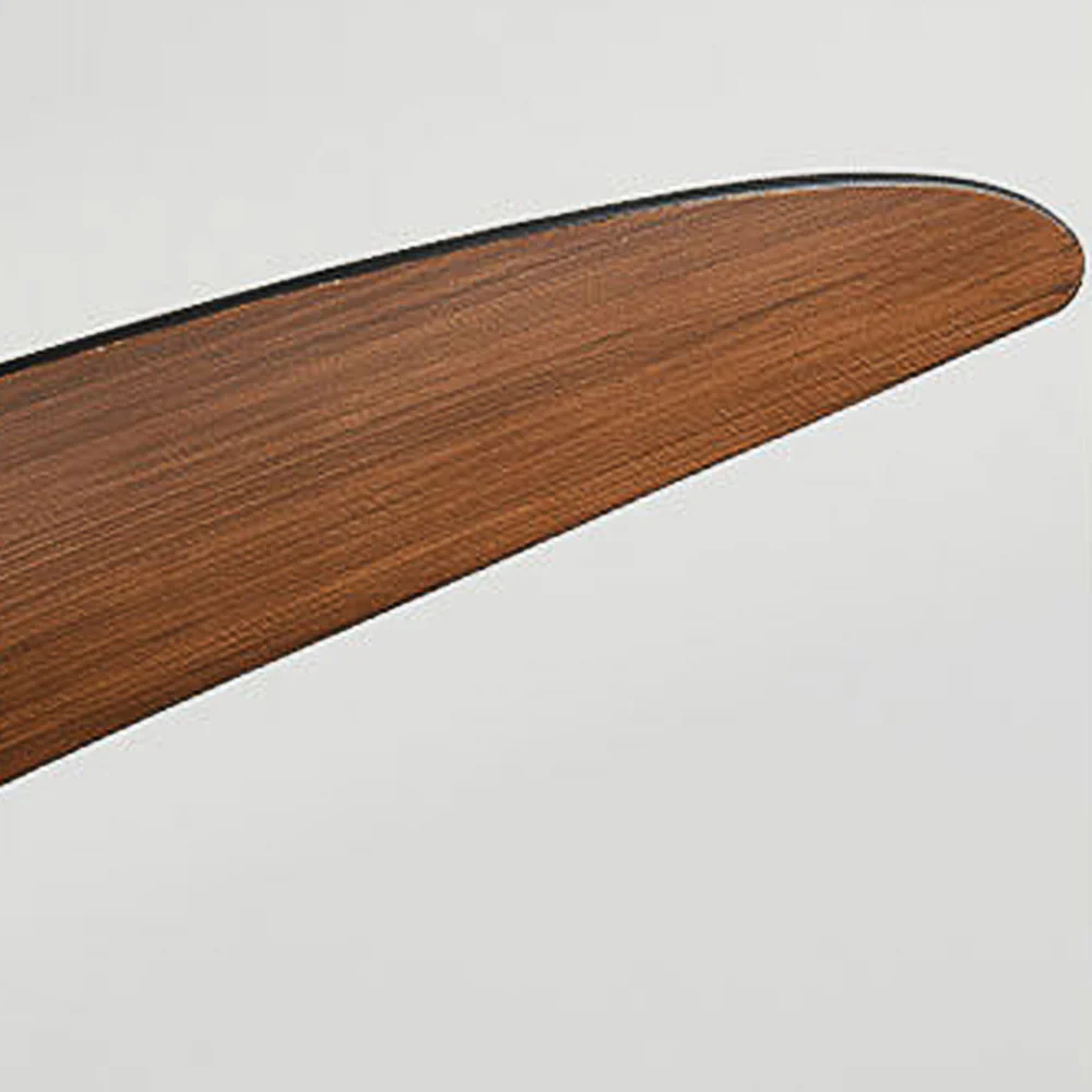 Simple Flush Ceiling Fan With LED Light And Remote - Image 23