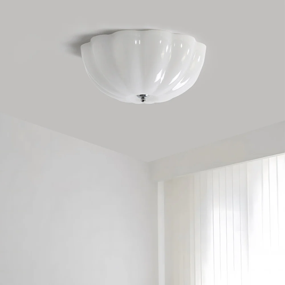 Simple French Retro LED Ceiling Lamp - Image 5