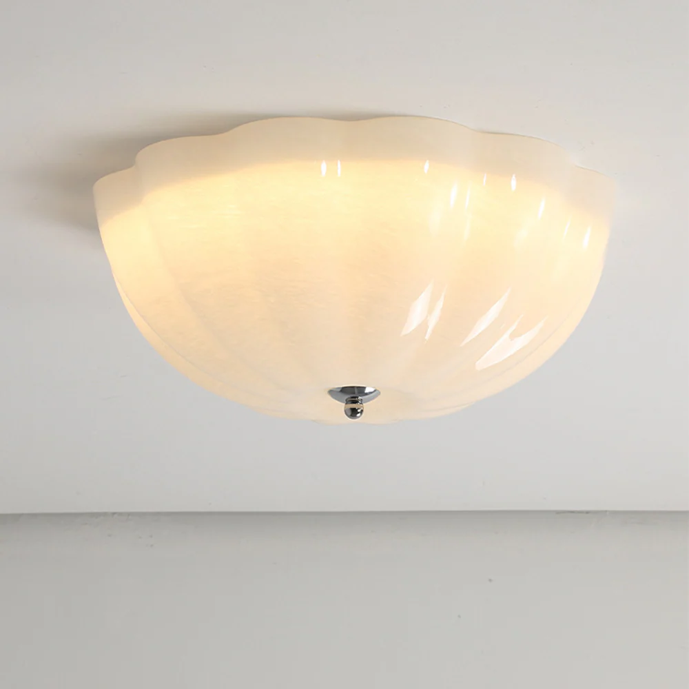 Simple French Retro LED Ceiling Lamp - Image 6