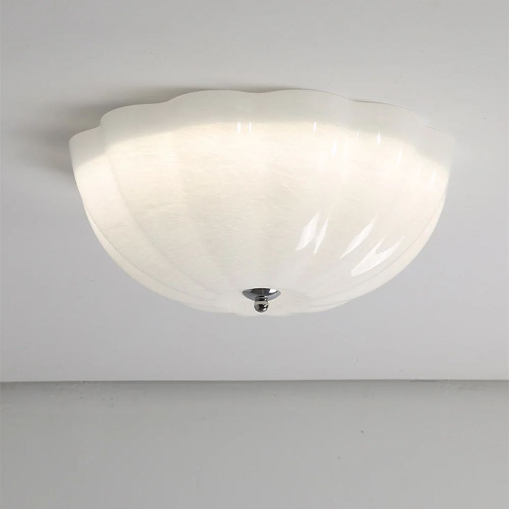 Simple French Retro LED Ceiling Lamp - Image 9