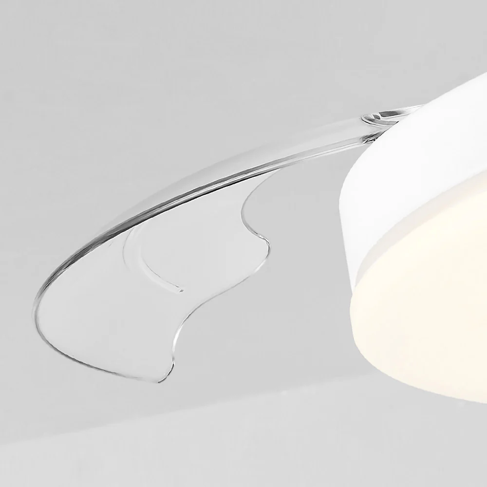 Simple Low Profile Ceiling Fan With LED Light - Image 25
