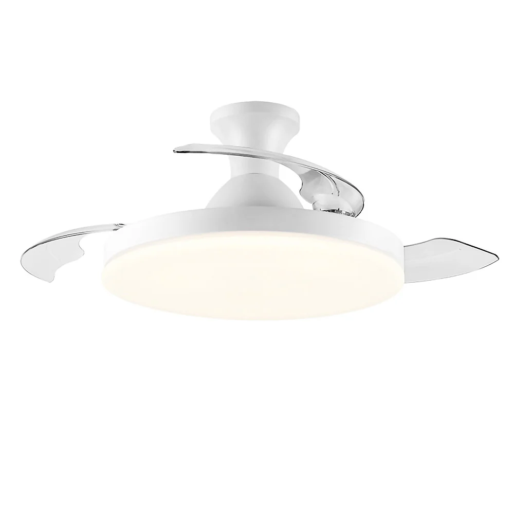 Simple Low Profile Ceiling Fan With LED Light - Image 26