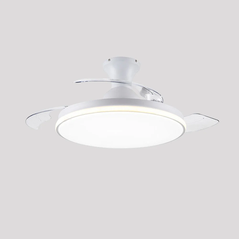 Simple Low Profile Ceiling Fan With LED Light - Image 9