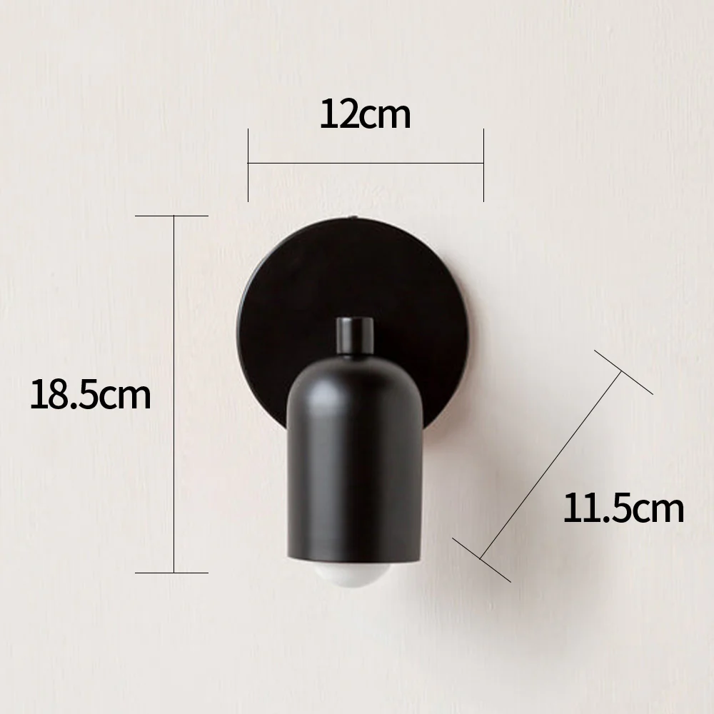 Simple Modern Small Stained Wall Sconce - Image 12