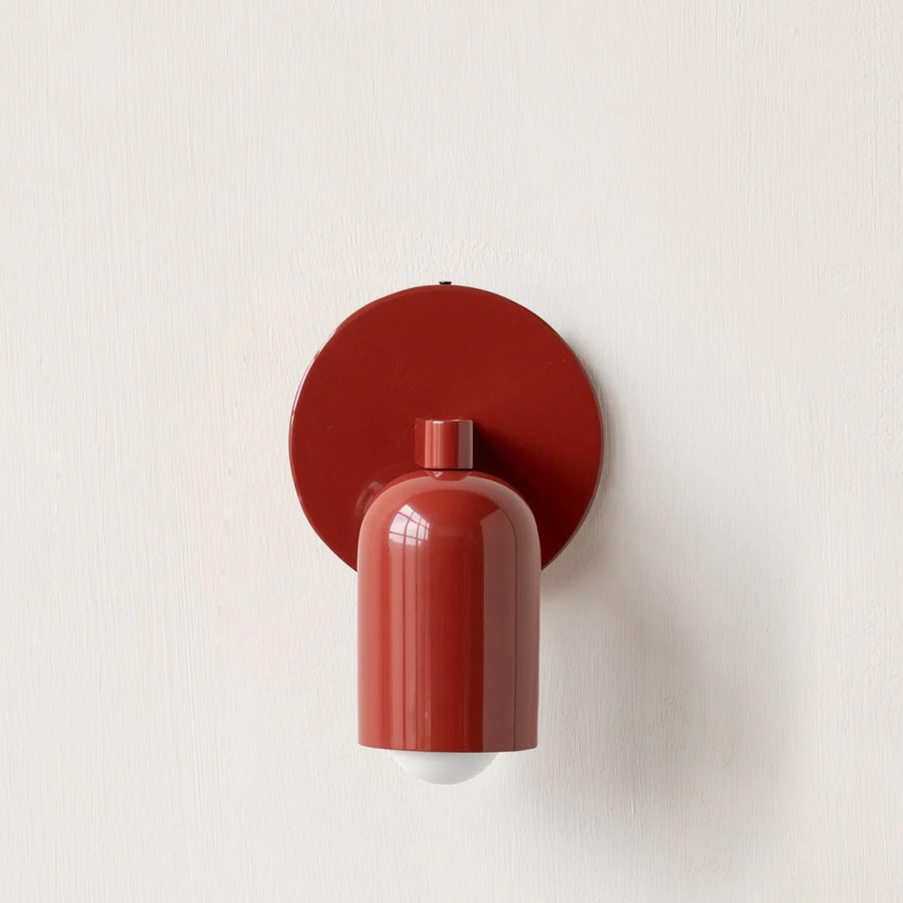 Simple Modern Small Stained Wall Sconce - Image 3