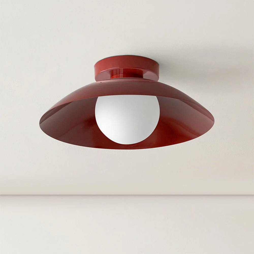 Simple Round Metal Flush Mount Ceiling Light For Kitchen - Image 5