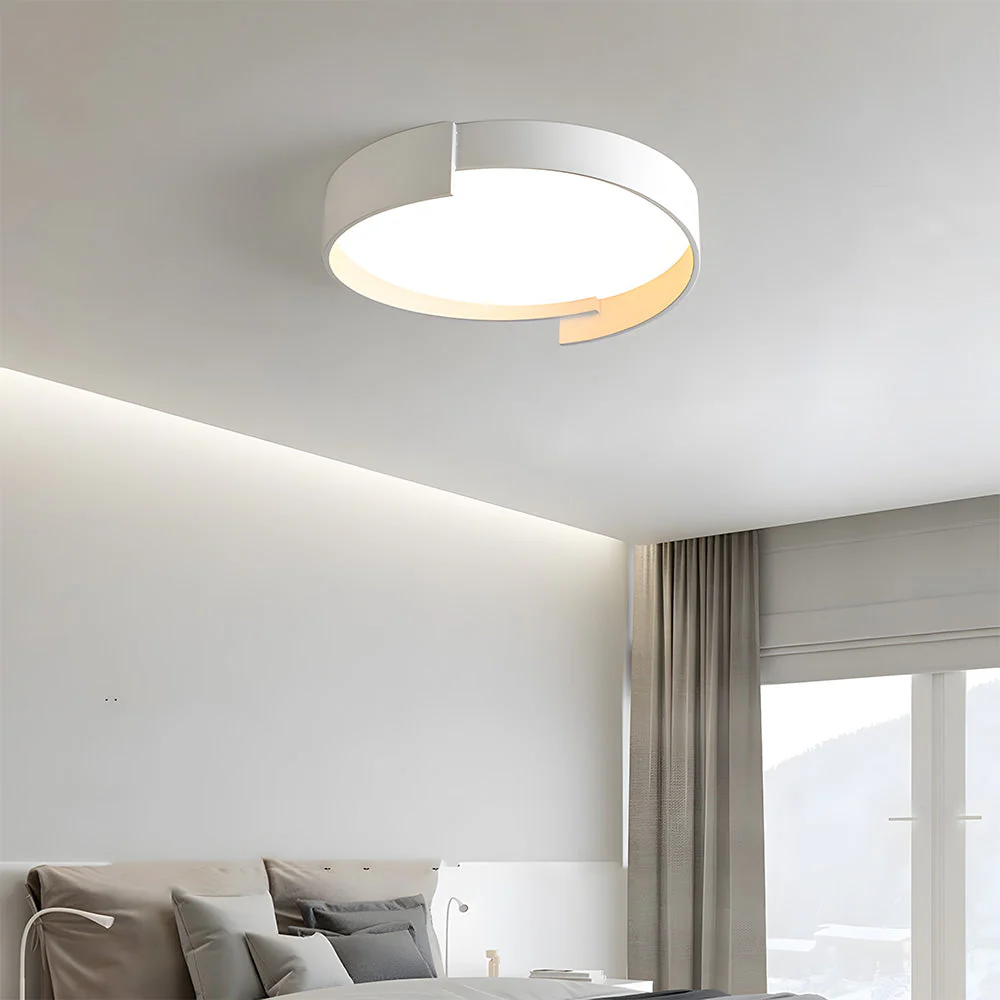 Simple Round LED Ceiling Light for Bedroom - Image 14