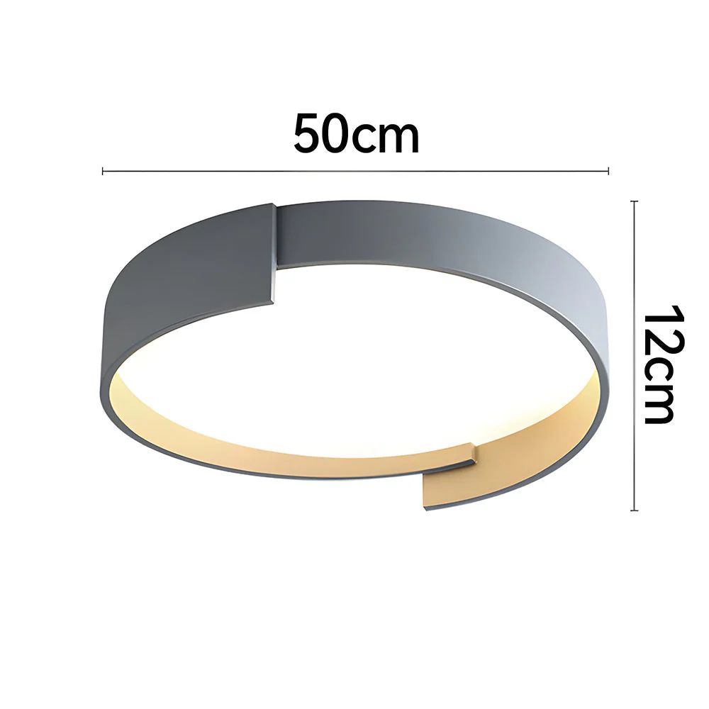 Simple Round LED Ceiling Light for Bedroom - Image 6