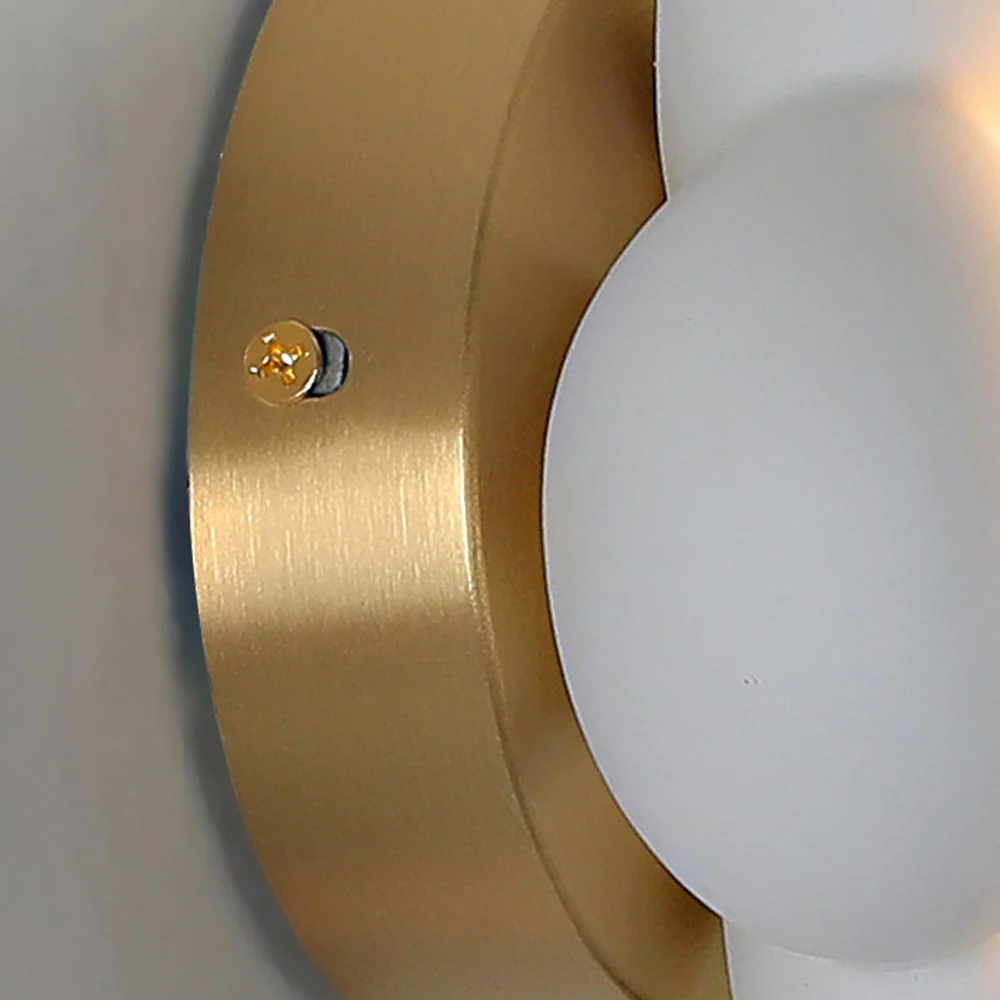 Simple Warm Flower Bedside Wall Lamp - Image 6