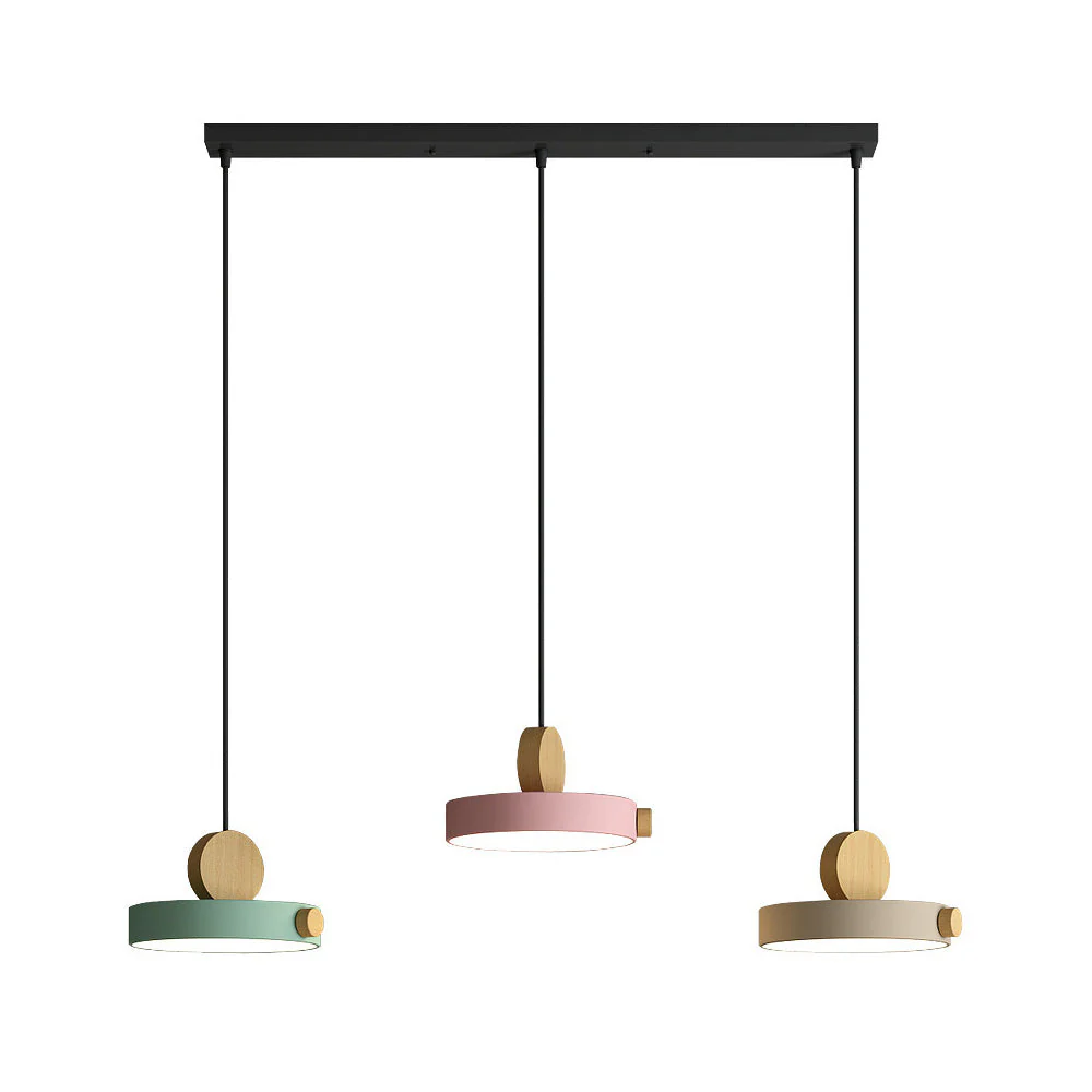 Simplistic Macaroon Color Mini Pendant Lamp - Image 10