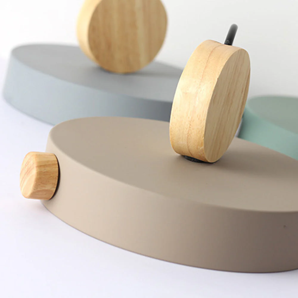Simplistic Macaroon Color Mini Pendant Lamp - Image 16