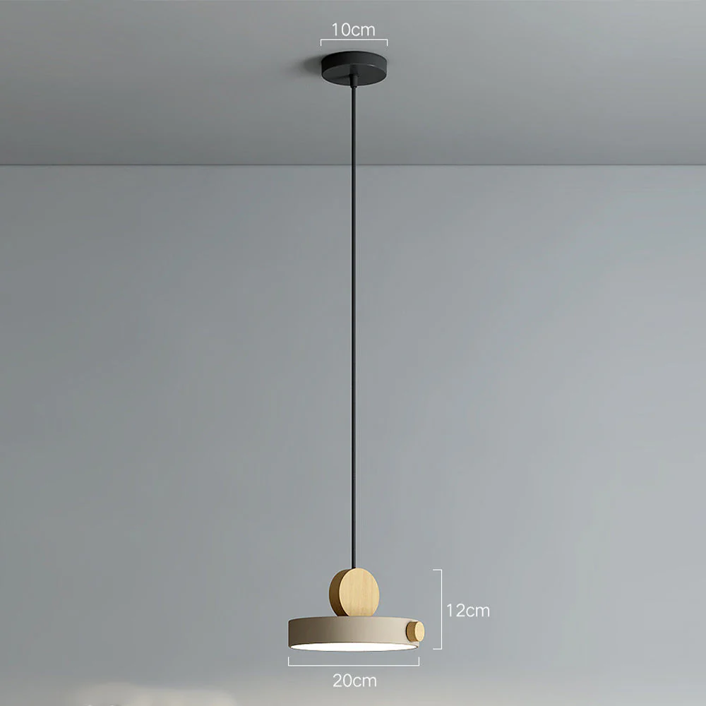 Simplistic Macaroon Color Mini Pendant Lamp - Image 19