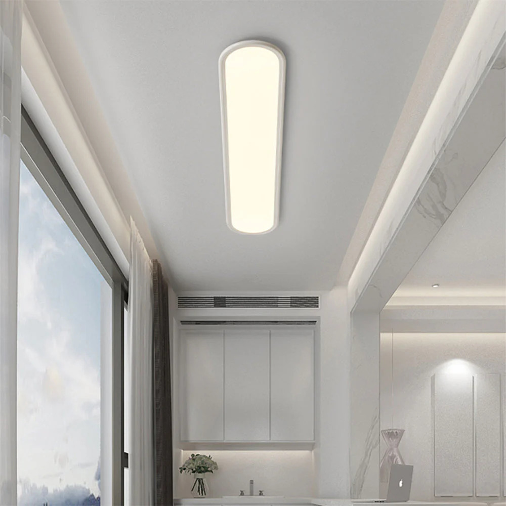 Simplistic Modern Strip LED Ceiling Light - Image 3
