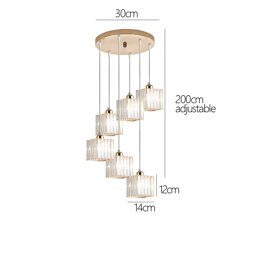 Staircase Modern Iron Pendant Lights - Image 15