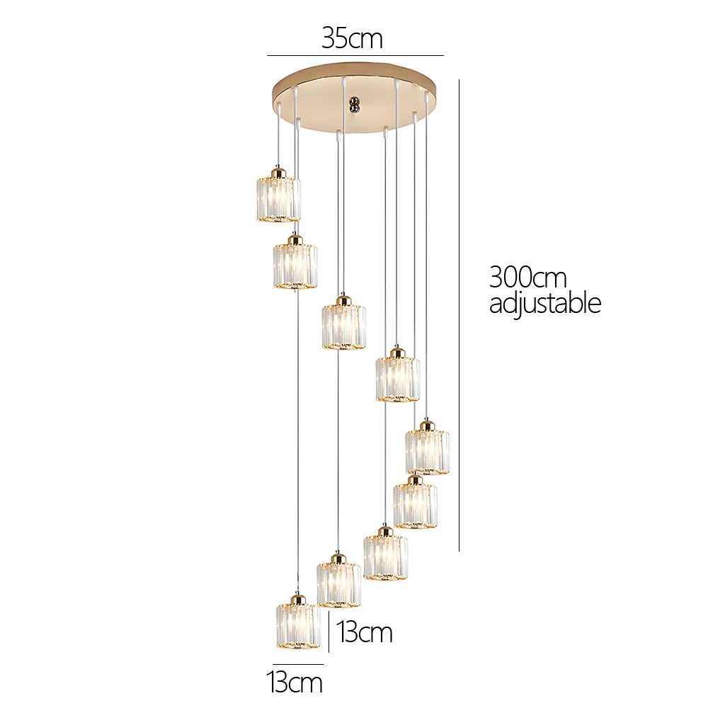 Staircase Modern Iron Pendant Lights - Image 23