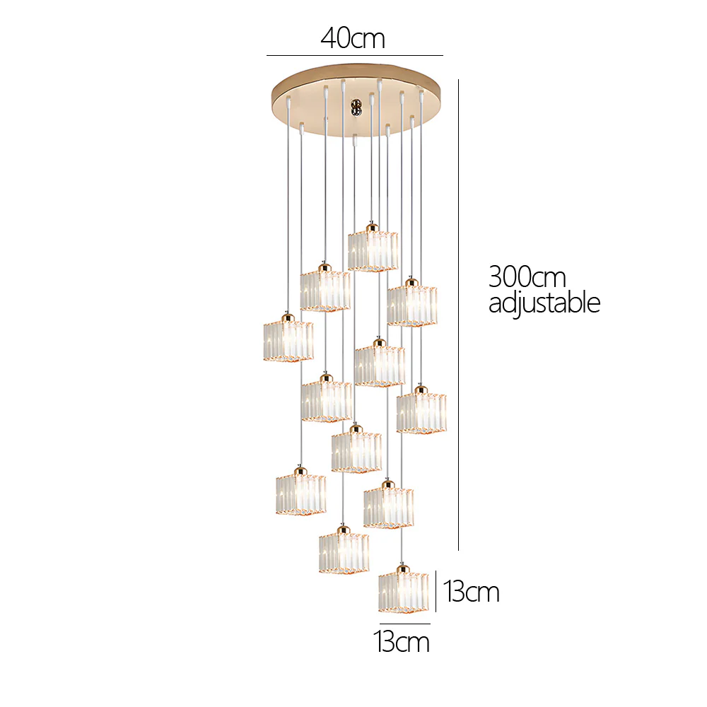Staircase Modern Iron Pendant Lights - Image 33