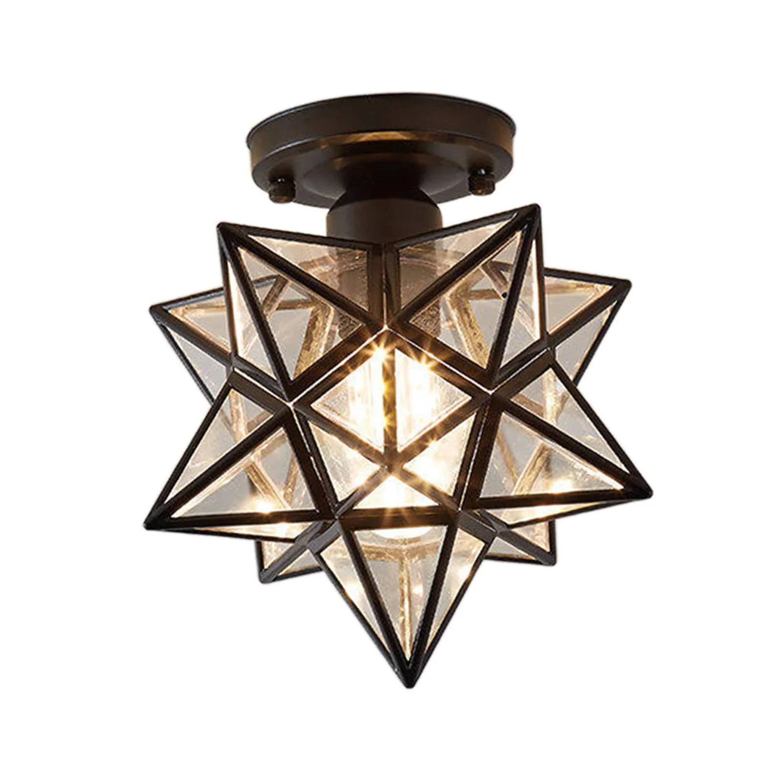 Creative Metal Star Ceiling Light - Image 7