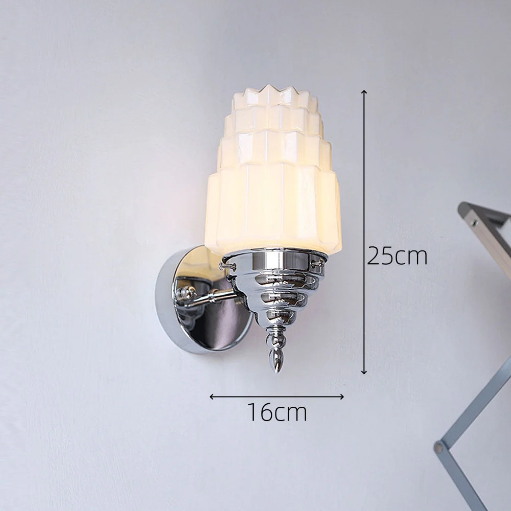 Stylish Art Decor White Shade Nordic Wall Light - Image 6