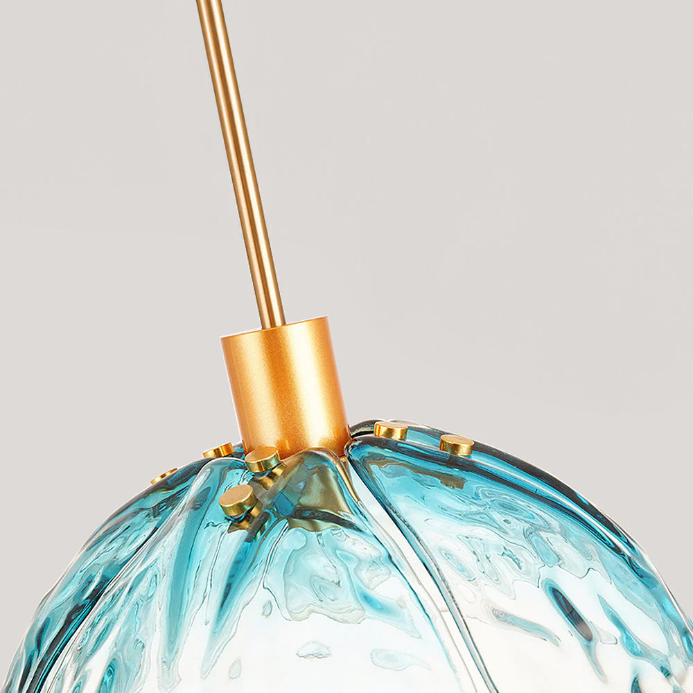 Stylish Flower Shape Glass Rod Pendant Light - Image 19