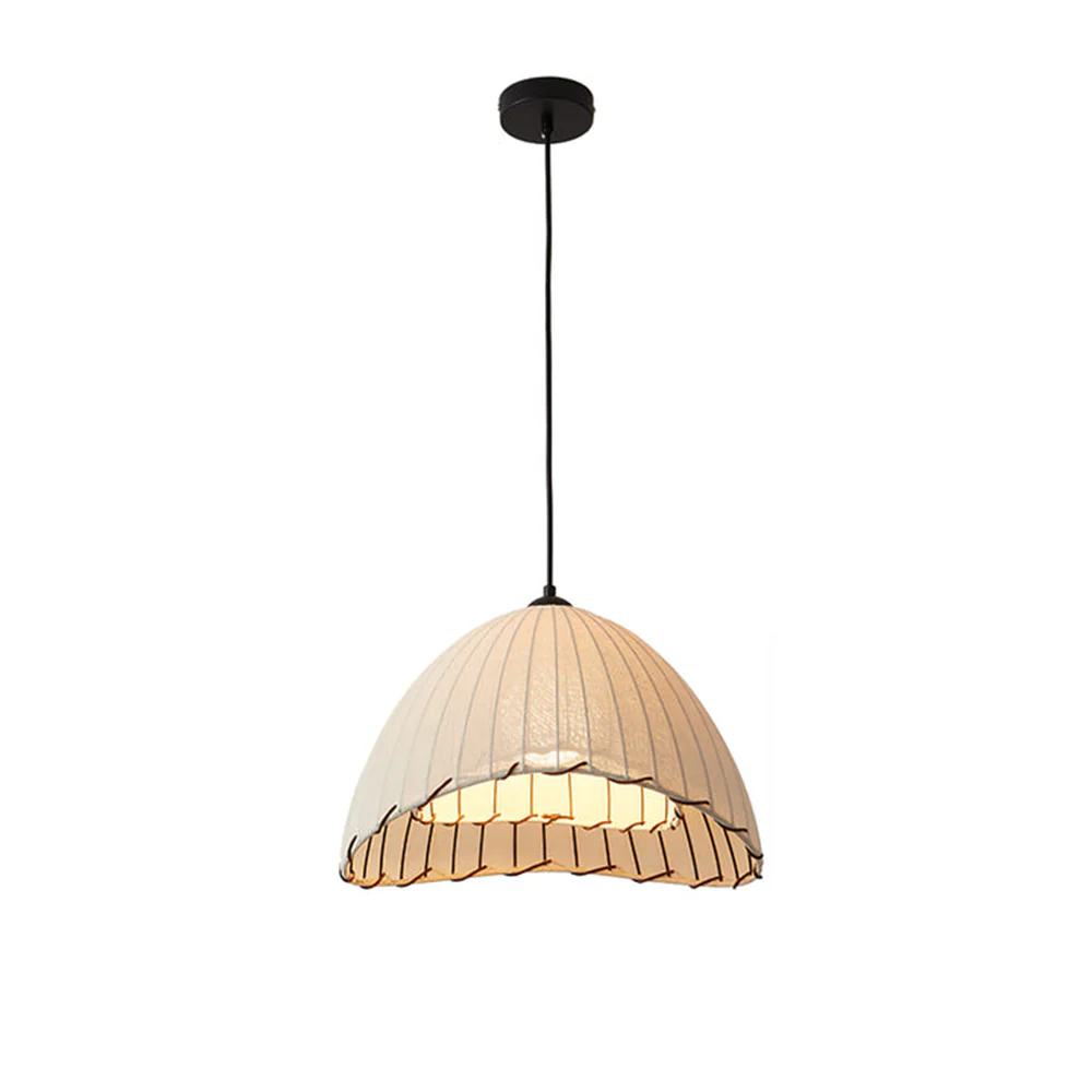 Unique Fabric Linen Maris Pendant Light - Image 15