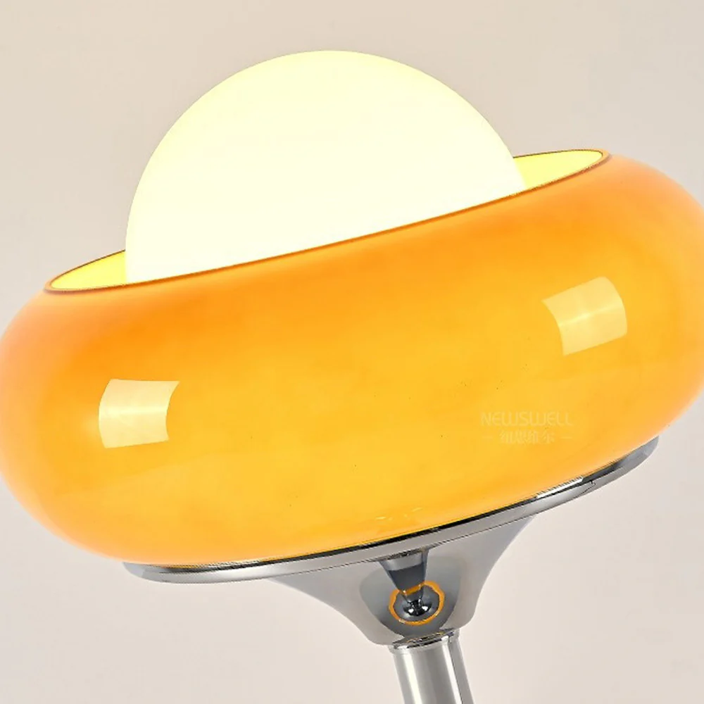 Vintage Bauahus Glass Creative Desk Lamp - Image 5