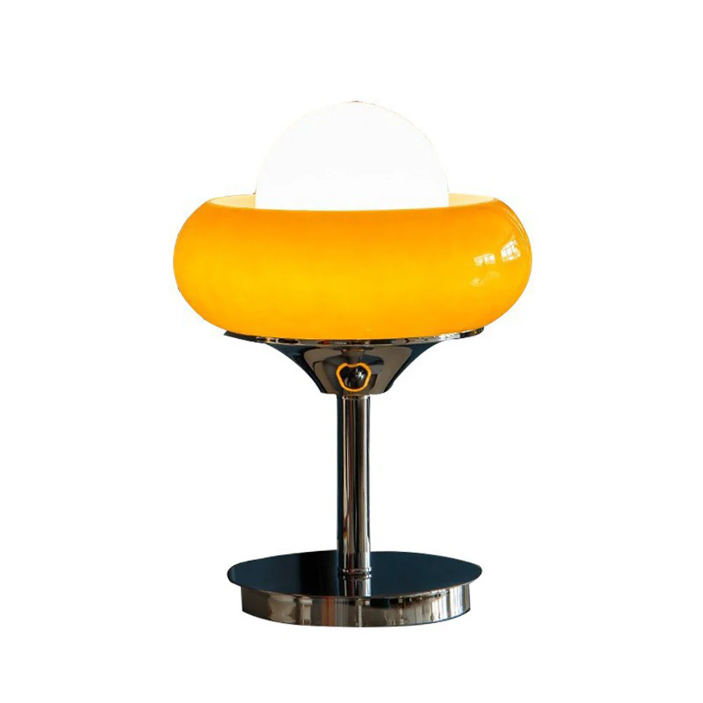 Vintage Bauahus Glass Creative Desk Lamp - Image 7