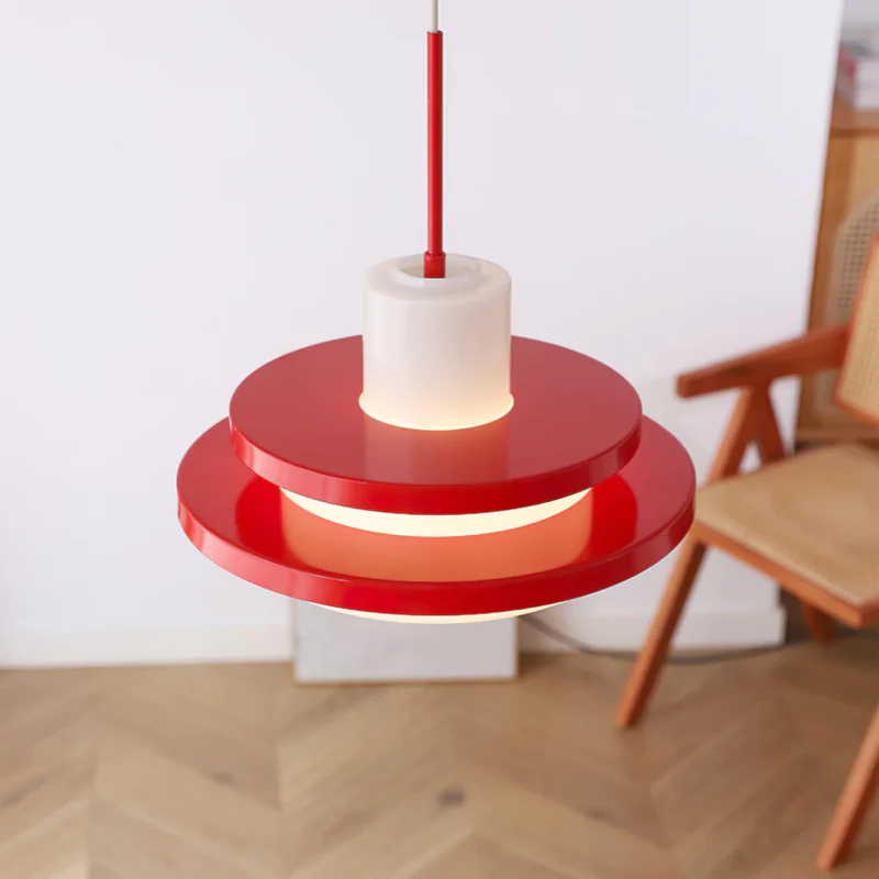 Vintage Bauhaus Equator Glass Pendant lamps - Image 5
