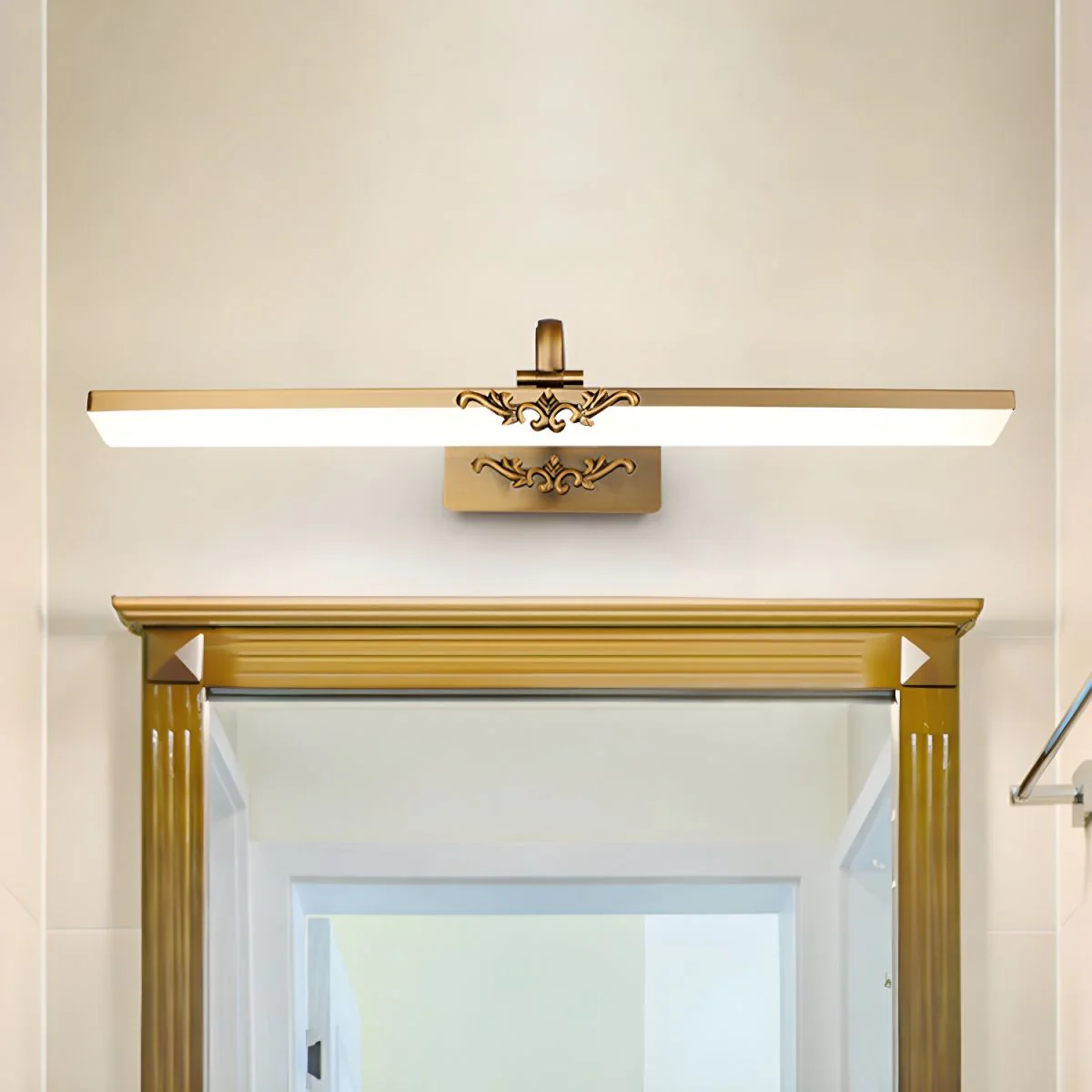 Vintage Bronze Metal Bathroom Vanity Wall Lighting - Image 3