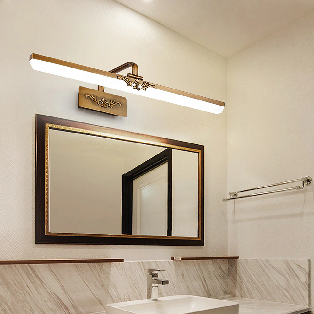 Vintage Bronze Metal Bathroom Vanity Wall Lighting - Image 6
