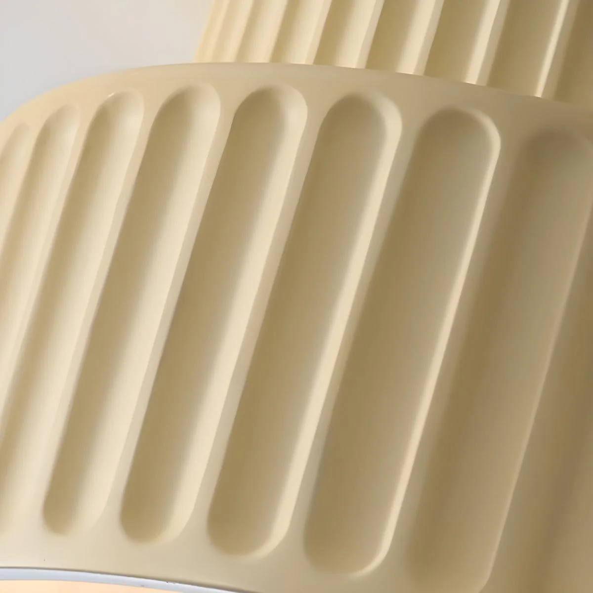 Vintage Cream Style Drum Semi Flush Mount Ceiling Lamp - Image 19