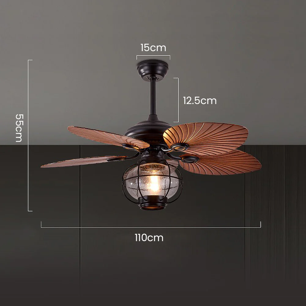 Retro Creative Flying Ceiling Fans with Outdoor Lights - Image 10
