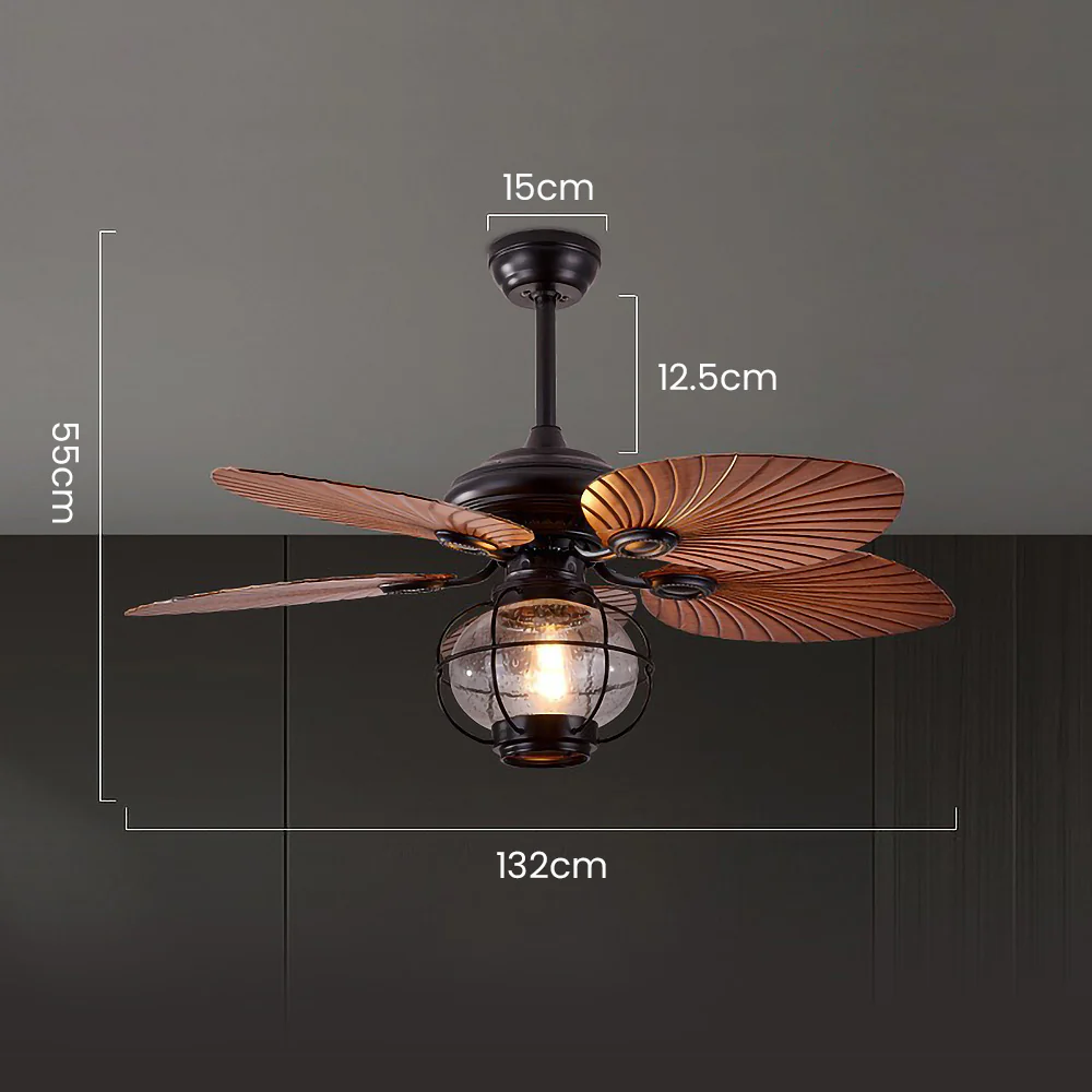Retro Creative Flying Ceiling Fans with Outdoor Lights - Image 11
