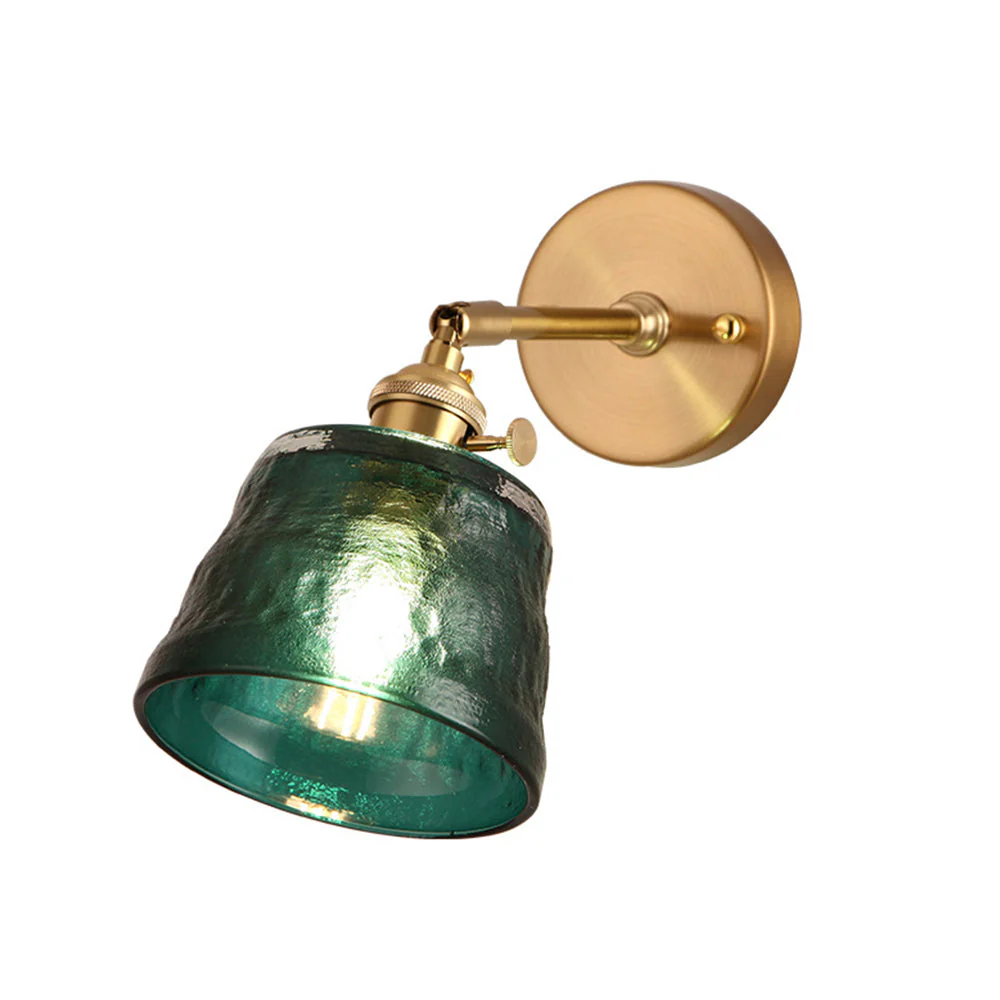Vintage Glass Adjustable Wall Sconce - Image 20