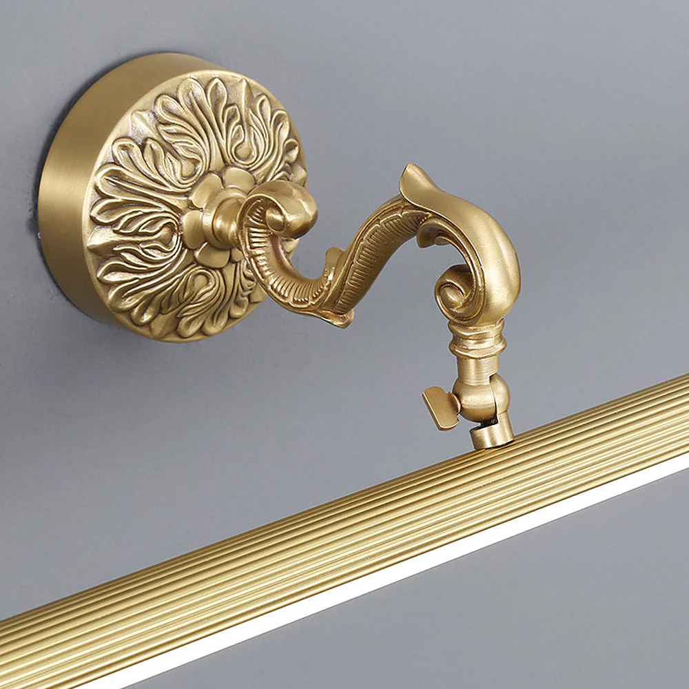 Vintage Gold Metal Bathroom Vanity Wall Lighting - Image 10