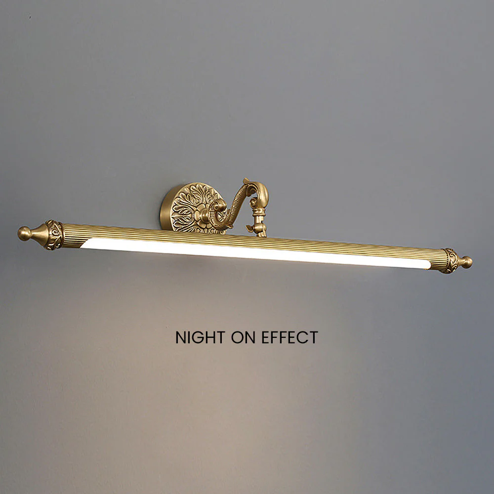 Vintage Gold Metal Bathroom Vanity Wall Lighting - Image 7