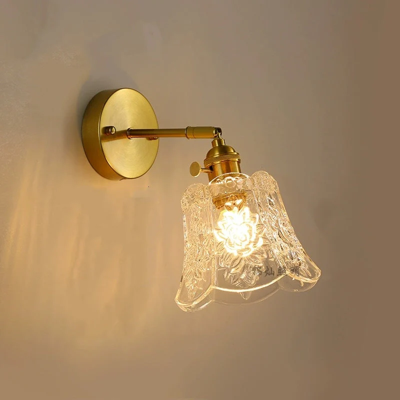 Vintage Mini Glass Clear Pendant Light - Image 14