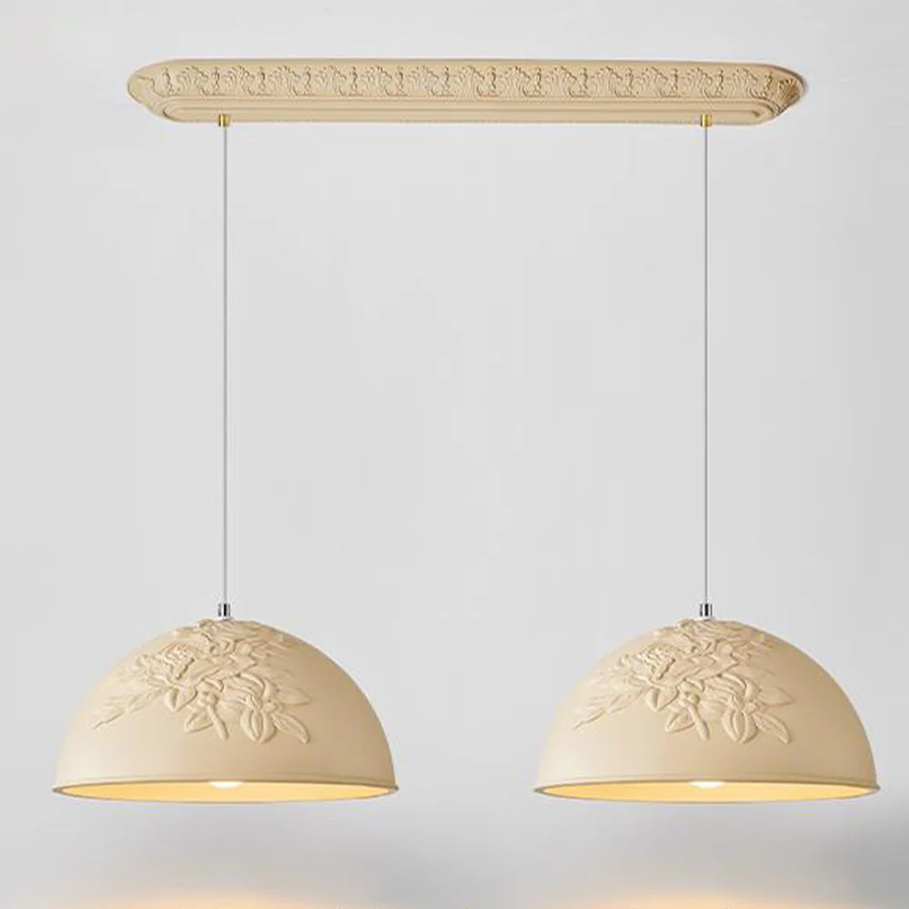 Vintage Resin Hanging Pendant Lights - Image 4